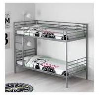 Letto a castello Ikea in metallo