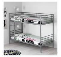 Letto a castello Ikea in metallo