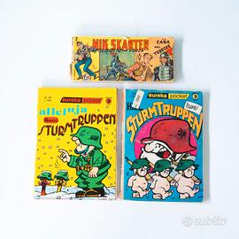 Sturmtruppen e Nik Skater, Lotto 3 Fumetti Vintage