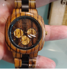 Orologio uomo in legno marca Green Time