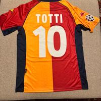 Maglia Totti Roma  2001/2002 Home Champions M