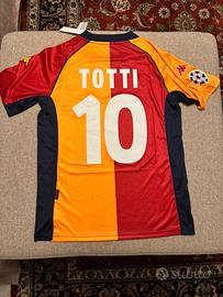 Maglia Totti Roma  2001/2002 Home Champions M