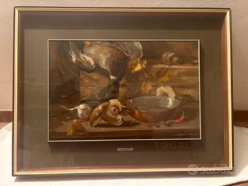 Quadro pittura figurativa italiana del Novecento