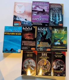 Lotto 10 Libri Thriller, Spionaggio e Azione