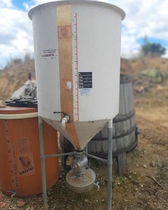serbatoio in vetroresina 10.000 litri