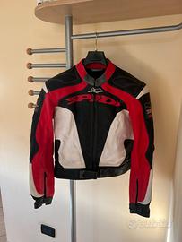 Giacca moto 100% Pelle SPIDI Y24 SUZUKA
