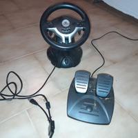 Volante e pedaliera Playstation e PC usb