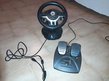 Volante e pedaliera Playstation e PC usb