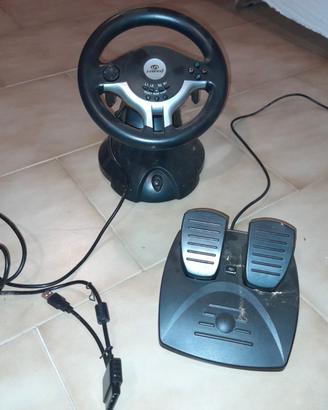 Volante e pedaliera Playstation e PC usb