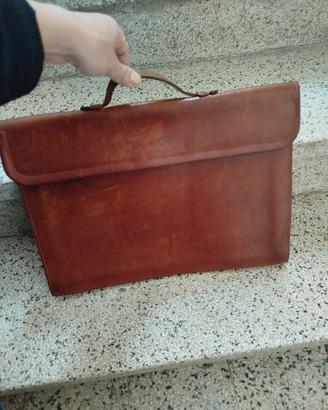 borsa porta documenti valextra Milano vintage