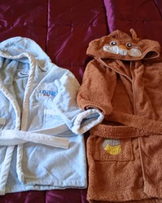 Accappatoio bambino 2-3 anni e 3-5 anni