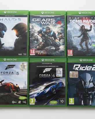 Lotto 6 giochi xbox one - serie s - serie x