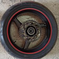 Cerchi honda hornet 600 completi forcellone freni