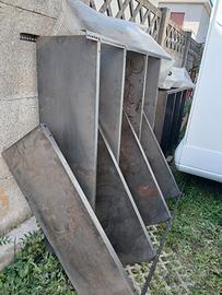 TRE SCAFFALI RINFORZATI