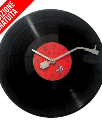 OROLOGIO DA PARETE DISCO VINILE VINTAGE RETRO 