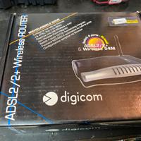 Router ADSL2/2+ wireless digicom