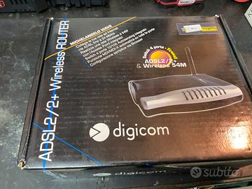 Router ADSL2/2+ wireless digicom