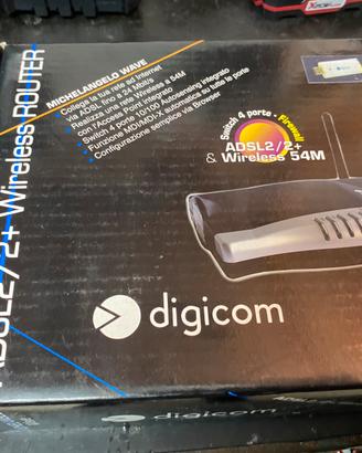 Router ADSL2/2+ wireless digicom