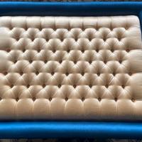 Tavolino Salotto capitonné - raffinata tappezeria