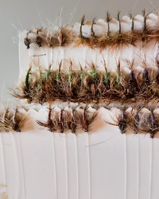 Attrezzatura completa da pesca camolera e mosca