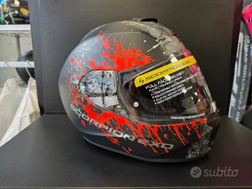 SCORPION Casco Integrale EXO 391 - WOLF - Red