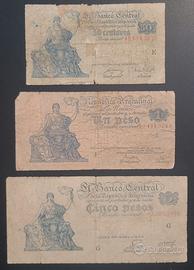 LOTTO 50 CENTAVOS 1 PESO E 2 PESOS ARGENTINA