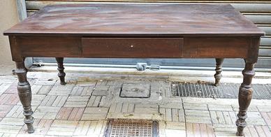 Antico Tavolo rustico Epoca Luigi Filippo Abete