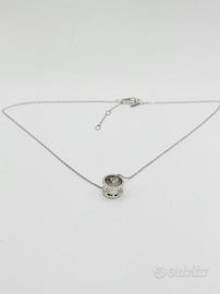 Girocollo con ciondolo oro 18 kt scritta Gucci