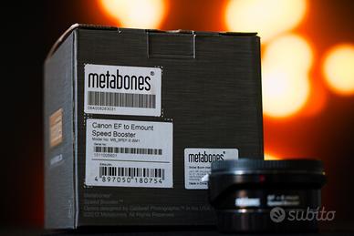 Metabones Speedboster EF - E mount