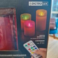 Candele a led.