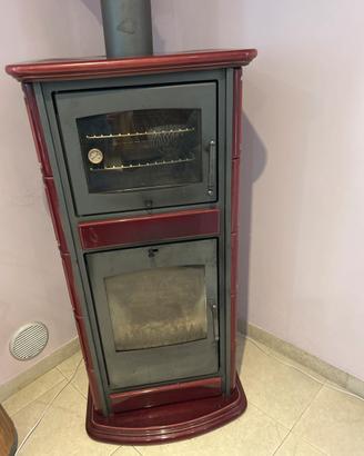 Stufa a legna Edil Kamin Vanessa in ceramica