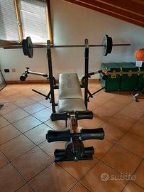 panca gymfit 500 carnielli