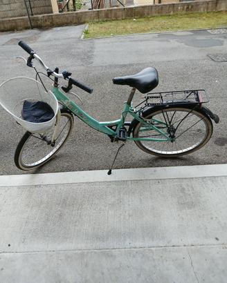 bici da ragazza preparata pronta all'uso