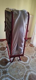 Lettino con materasso mobile 