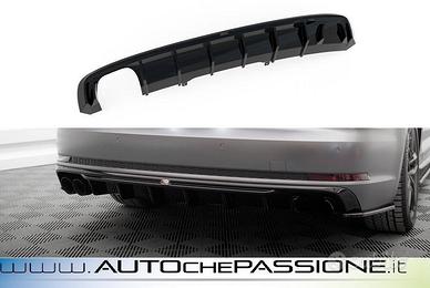 Spoiler posteriore Audi A4 S-line B9 doppio