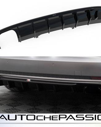 Spoiler posteriore Audi A4 S-line B9 doppio