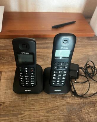 2 Telefoni cordless Brondi