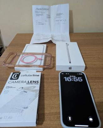 Apple iPhone Air 256 GB bianco + accessori