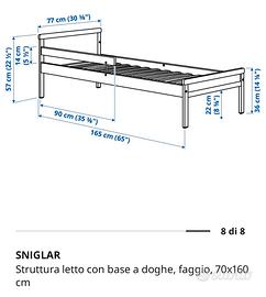 letto Ikea siniglar bambini 