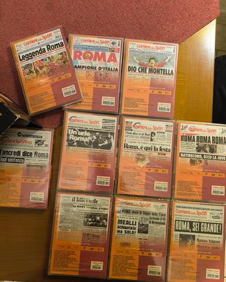 Raccolta di dischi As Roma x  Corriere dello sport