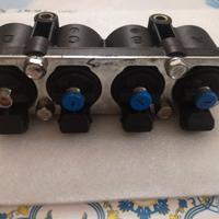 RAIL 4 INIETTORI LANDI RENZO TAPPO BLU GPL