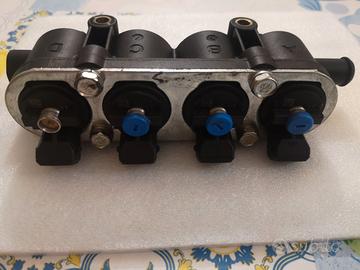 RAIL 4 INIETTORI LANDI RENZO TAPPO BLU GPL