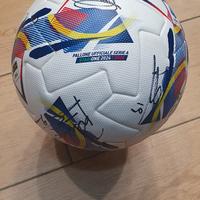 Pallone  serie A firme giocatori Lazio