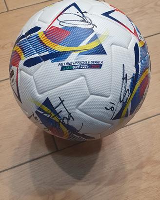 Pallone  serie A firme giocatori Lazio