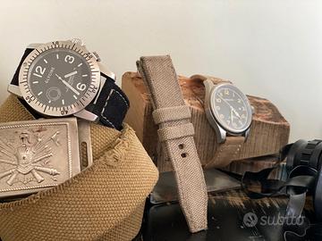 Cinturini Artigianali  in canvas 100% cotone