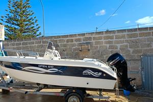 open 510 con Mercury 40 pro 