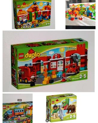 COLLEZIONE COMPLETA LEGO DUPLO - 5 Set Iconici. 