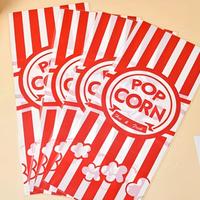 200 sacchetti usa e getta in plastica x popcorn 