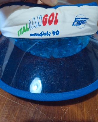 VISIERA / CAPPELLINO  VINTAGE Mondiale '90 Italia