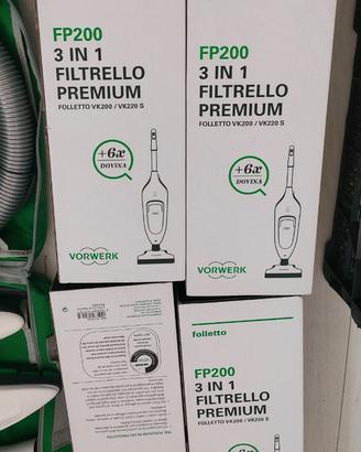 24 sacchetti originali Folletto VK 200 vk200